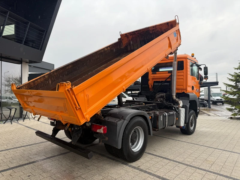 Man Tga 18.320 - 23000кг. 4X4  Самосвал Клима 4.60м. , снимка 9 - Камиони - 51811620