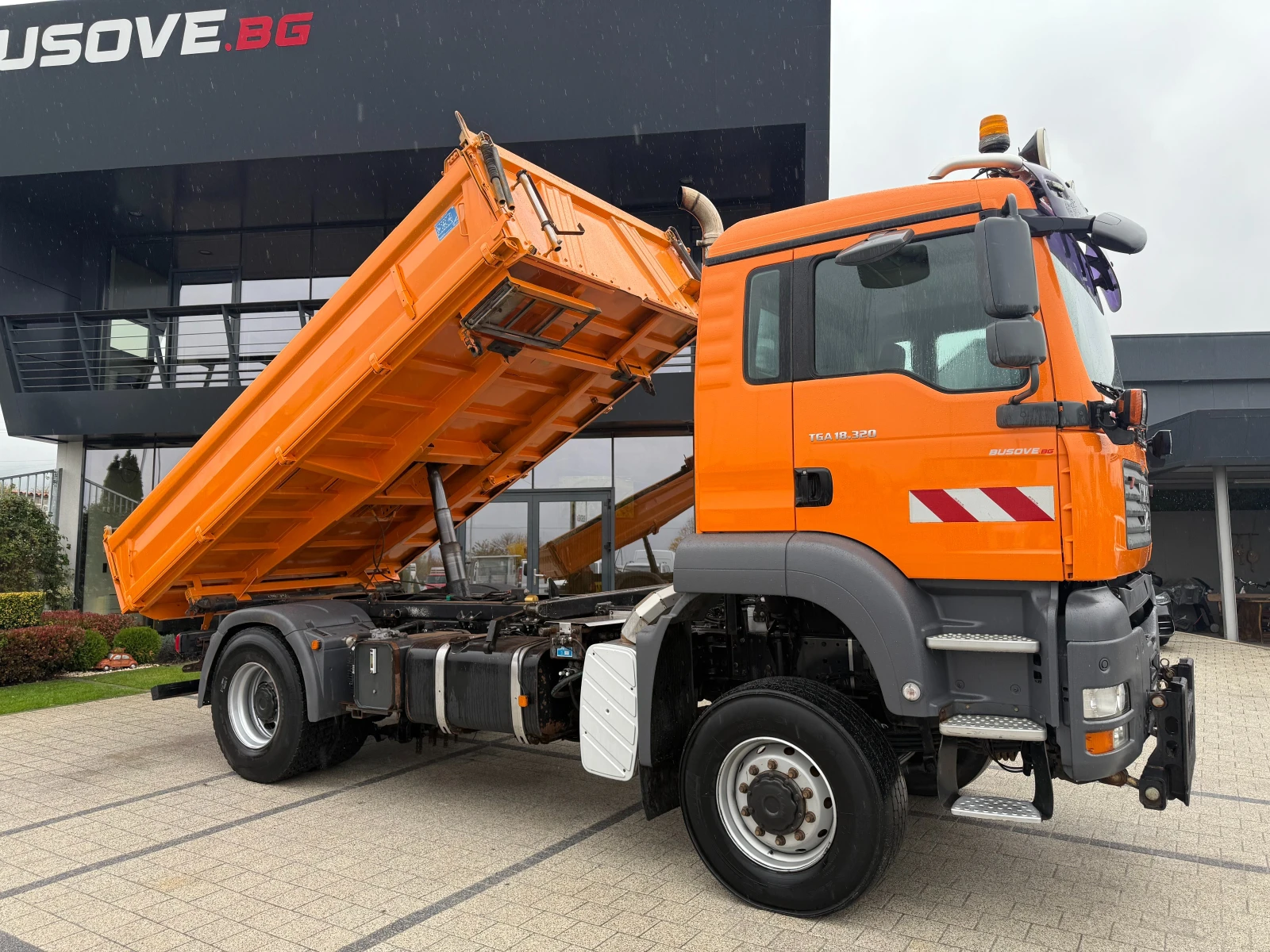 Man Tga 18.320 - 23000кг. 4X4  Самосвал Клима 4.60м.  - изображение 2