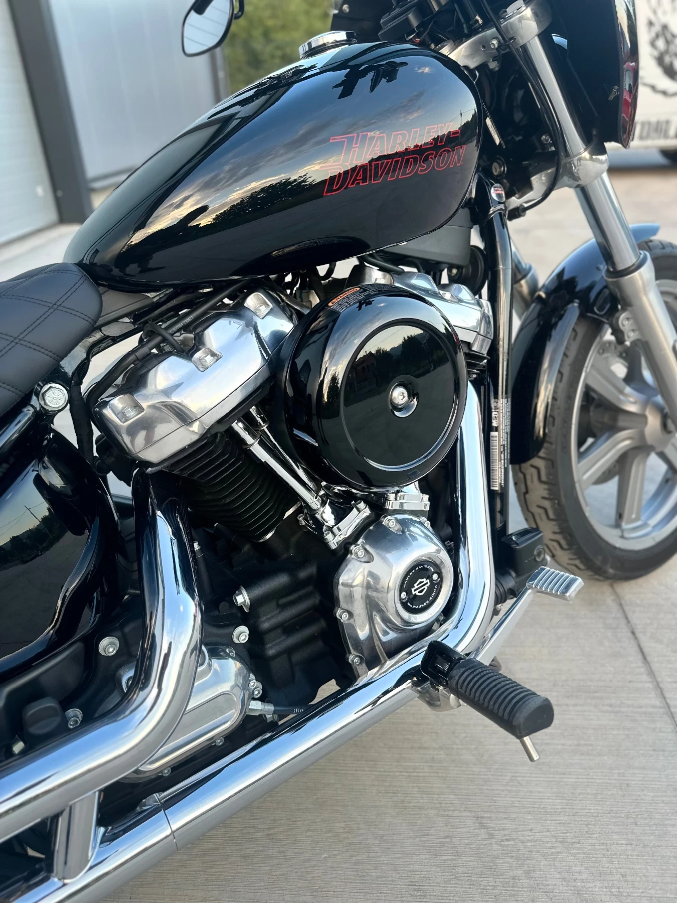 Harley-Davidson Softail FXST, снимка 3 - Мотоциклети и мототехника - 55999419