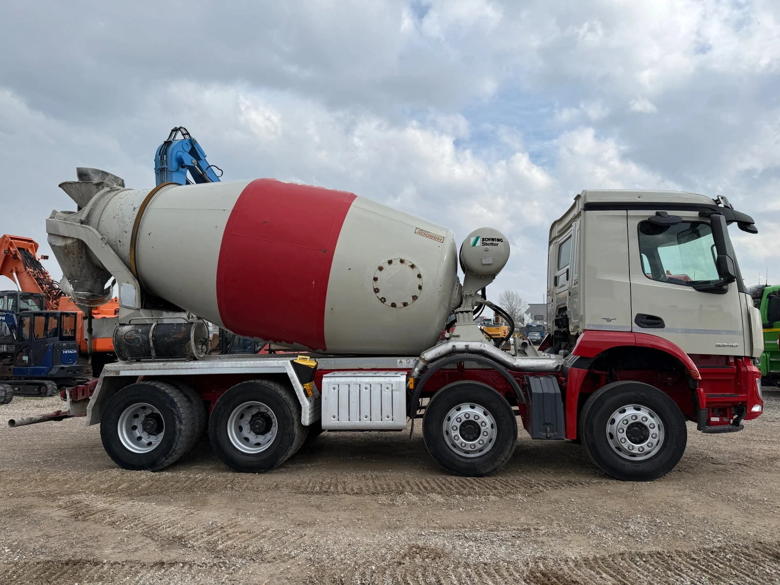 Бетон миксер Mercedes Arocs 3240, снимка 12 - Индустриална техника - 53685905