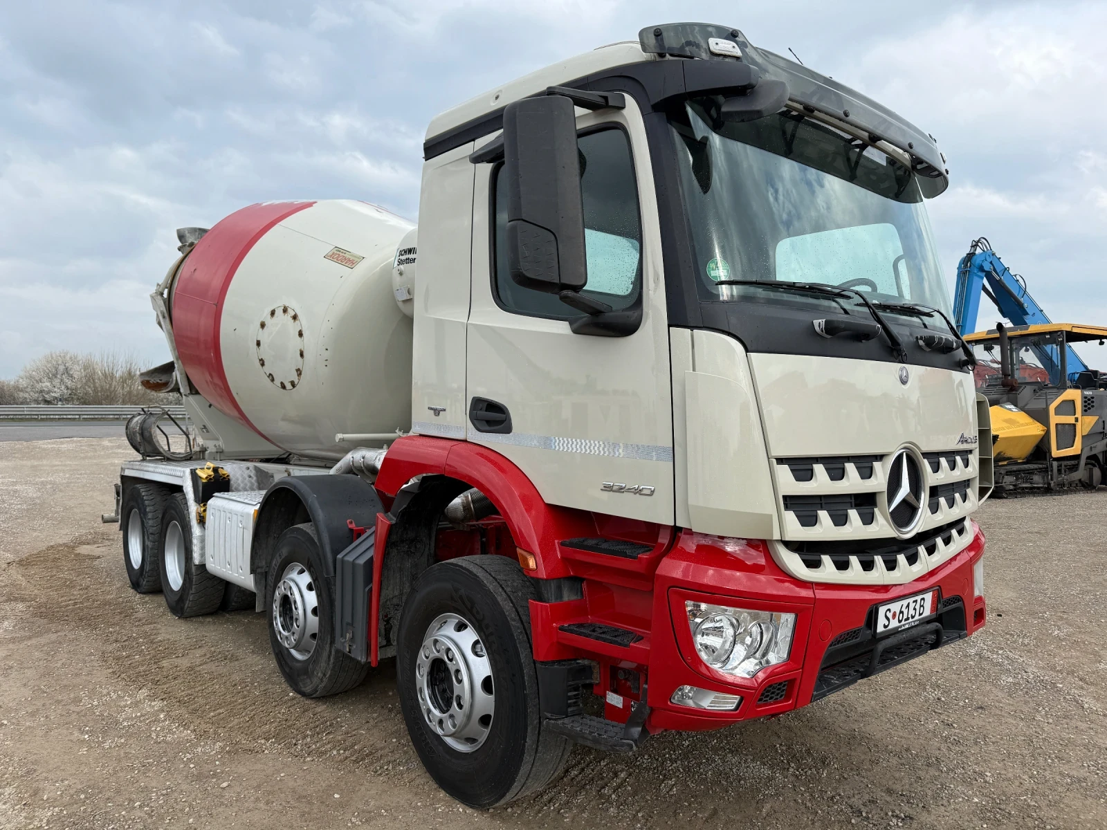 Бетон миксер Mercedes Arocs 3240, снимка 15 - Индустриална техника - 53685905