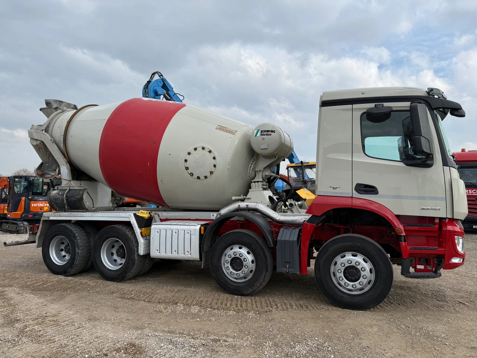 Бетон миксер Mercedes Arocs 3240, снимка 13 - Индустриална техника - 53685905