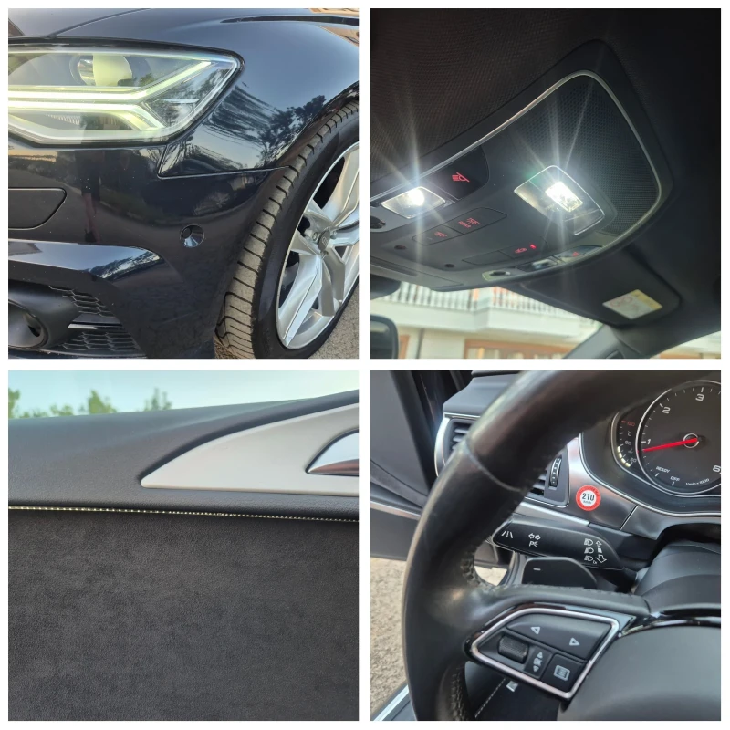 Audi A6 3.0TDI QUATTRO 2018г.Вакум, Матрикс, Хедъп, Камера, снимка 16 - Автомобили и джипове - 50760453