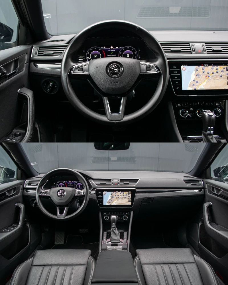 Skoda Superb 2.0TDI/4x4/L&K/СмененАнгренаж/СервизнаИсторияШкода, снимка 5 - Автомобили и джипове - 52011419