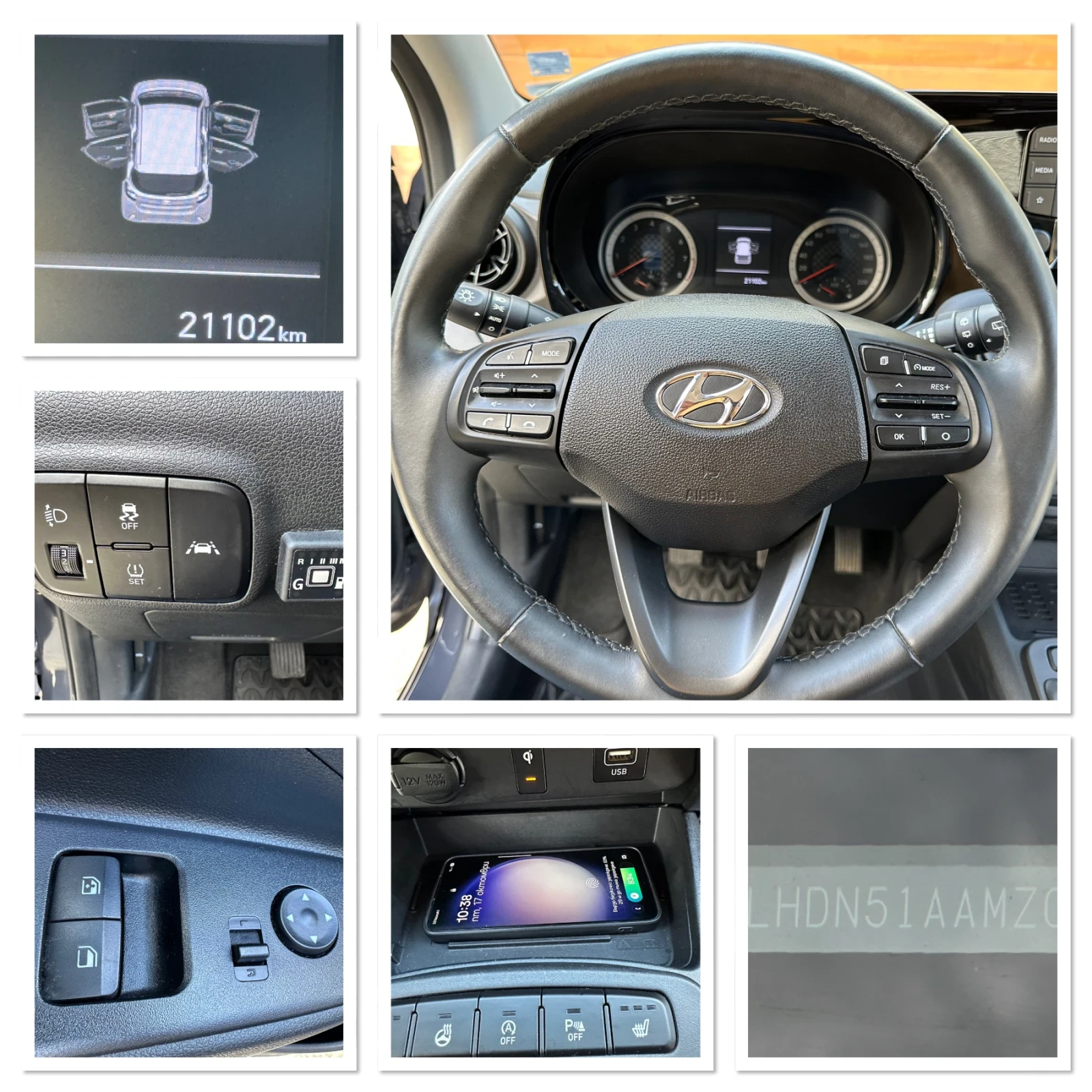 Hyundai I10 I 10 !!!КЛИМАТРОНИК!!! 21 000 км | Mobile.bg — изображение 14