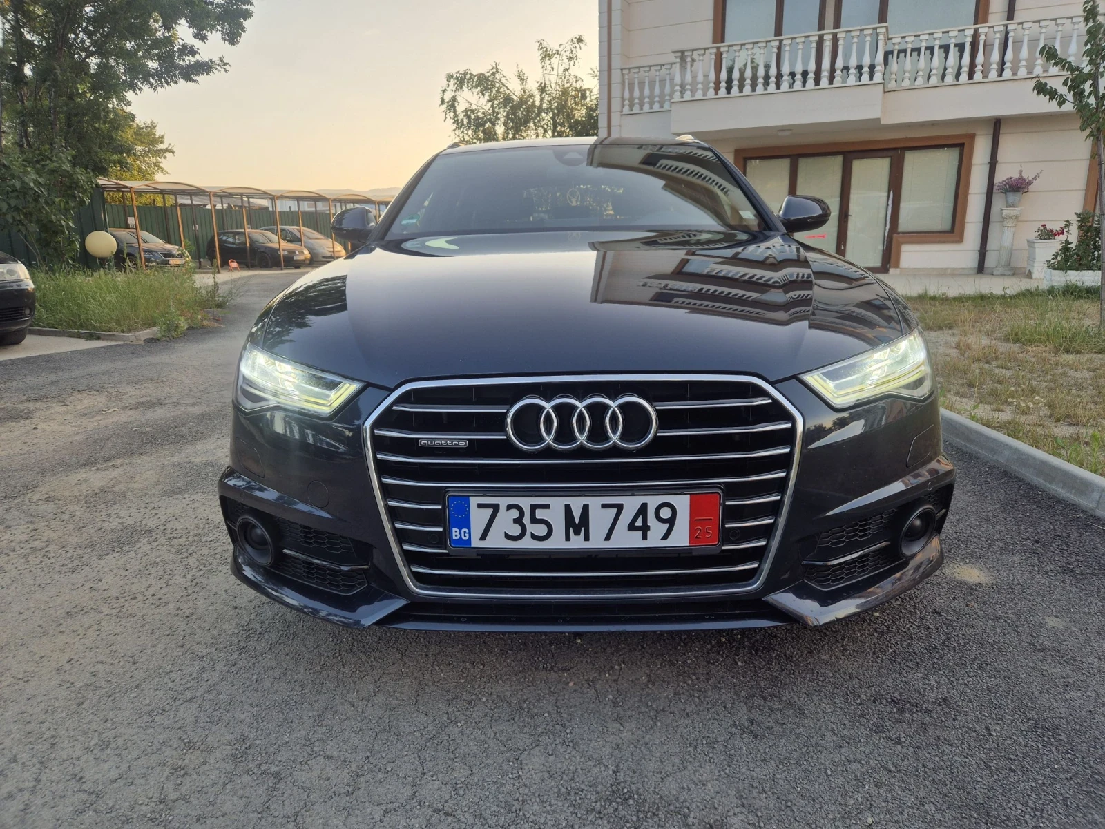 Audi A6 3.0TDI QUATTRO 2018г.Вакум, Матрикс, Хедъп, Камера - изображение 3