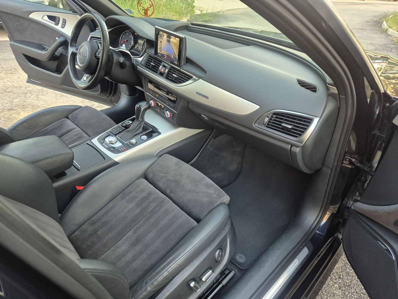 Audi A6 3.0TDI QUATTRO 2018г.Вакум, Матрикс, Хедъп, Камера - изображение 9
