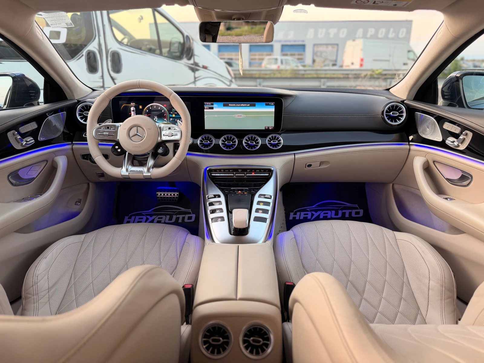 Mercedes-Benz AMG GT 43= V6-Biturbo= 4Matic+ = 63 AMG= HUD= Soft Close=, снимка 10 - Автомобили и джипове - 55436541