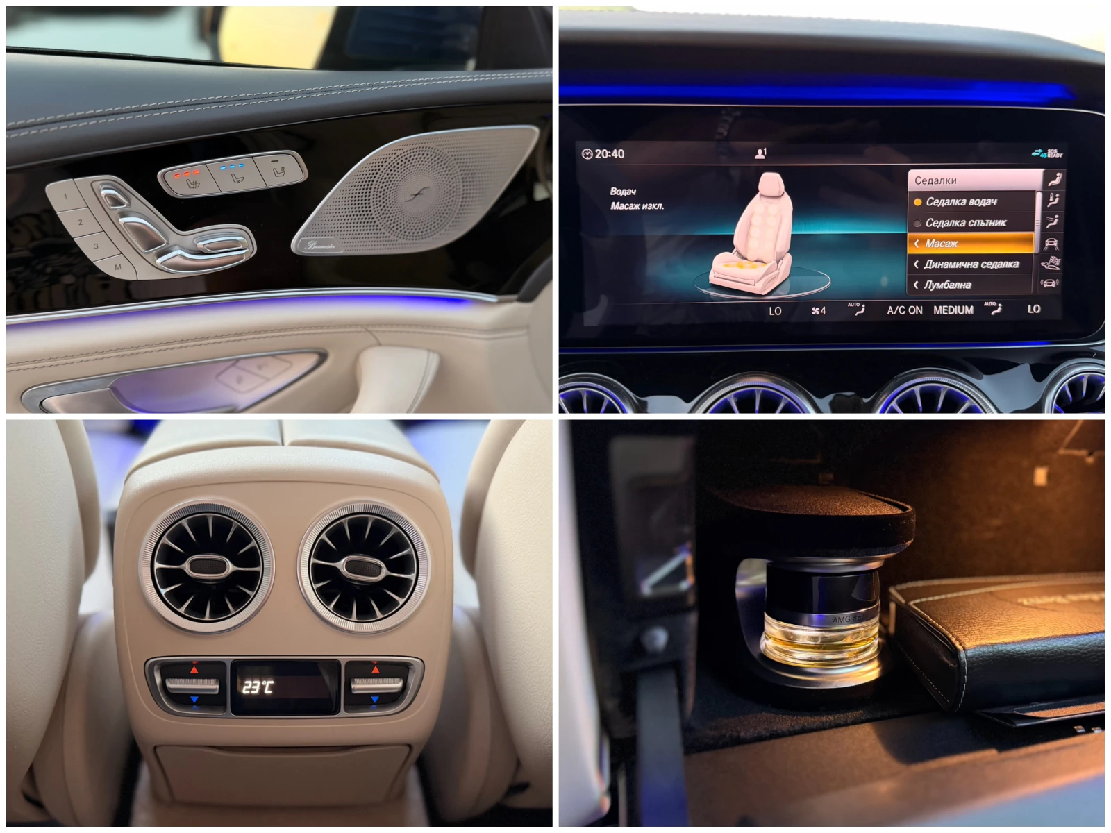 Mercedes-Benz AMG GT 43= V6-Biturbo= 4Matic+ = 63 AMG= HUD= Soft Close=, снимка 17 - Автомобили и джипове - 55436541