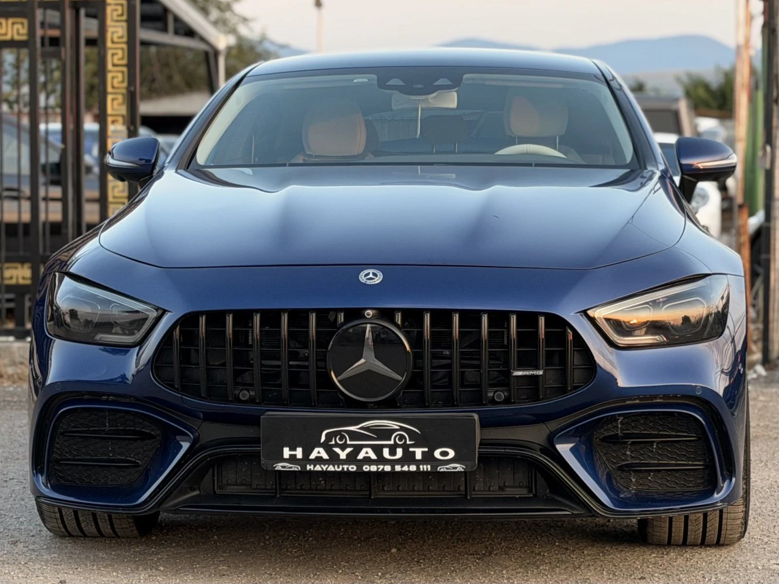 Mercedes-Benz AMG GT 43= V6-Biturbo= 4Matic+ = 63 AMG= HUD= Soft Close=