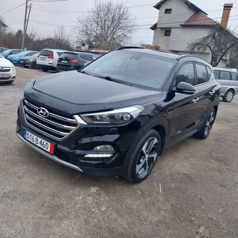 Hyundai Tucson 4x4 FULL, снимка 1 - Автомобили и джипове - 49005188