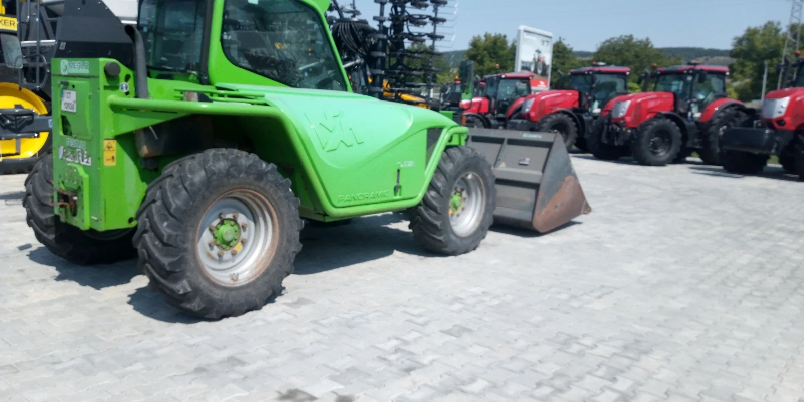 Телескопичен товарач Merlo Р37.10, снимка 3 - Селскостопанска техника - 54062363