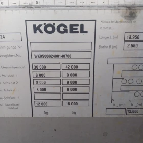 Полуремарке Koegel Kogel XL, снимка 9 - Ремаркета - 49282362