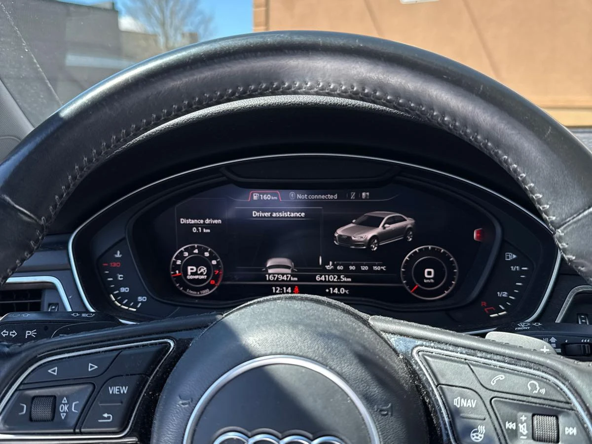 Audi A4 Technik * НОВИ ГУМИ* 360 КАМЕРИ* ХЕДЪП - изображение 7
