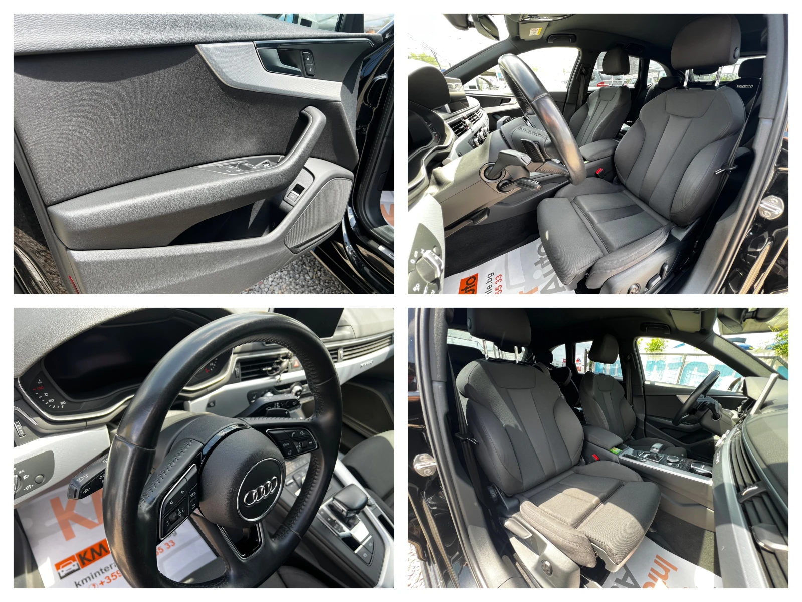 Audi A4 40TDI QUATTRO/S-LINE/AUT/NAVI/147х.км.от ПОРШЕ БГ, снимка 17 - Автомобили и джипове - 54595610