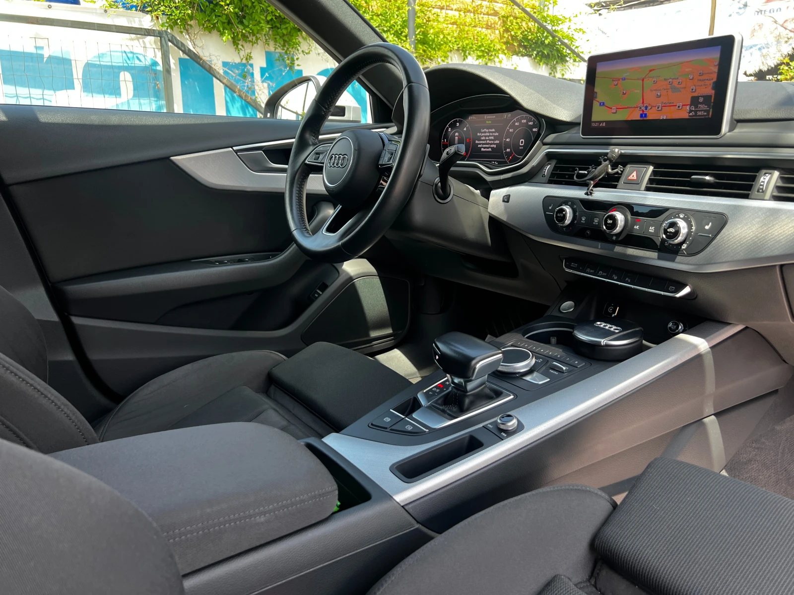 Audi A4 40TDI QUATTRO/S-LINE/AUT/NAVI/147х.км.от ПОРШЕ БГ, снимка 14 - Автомобили и джипове - 54595610