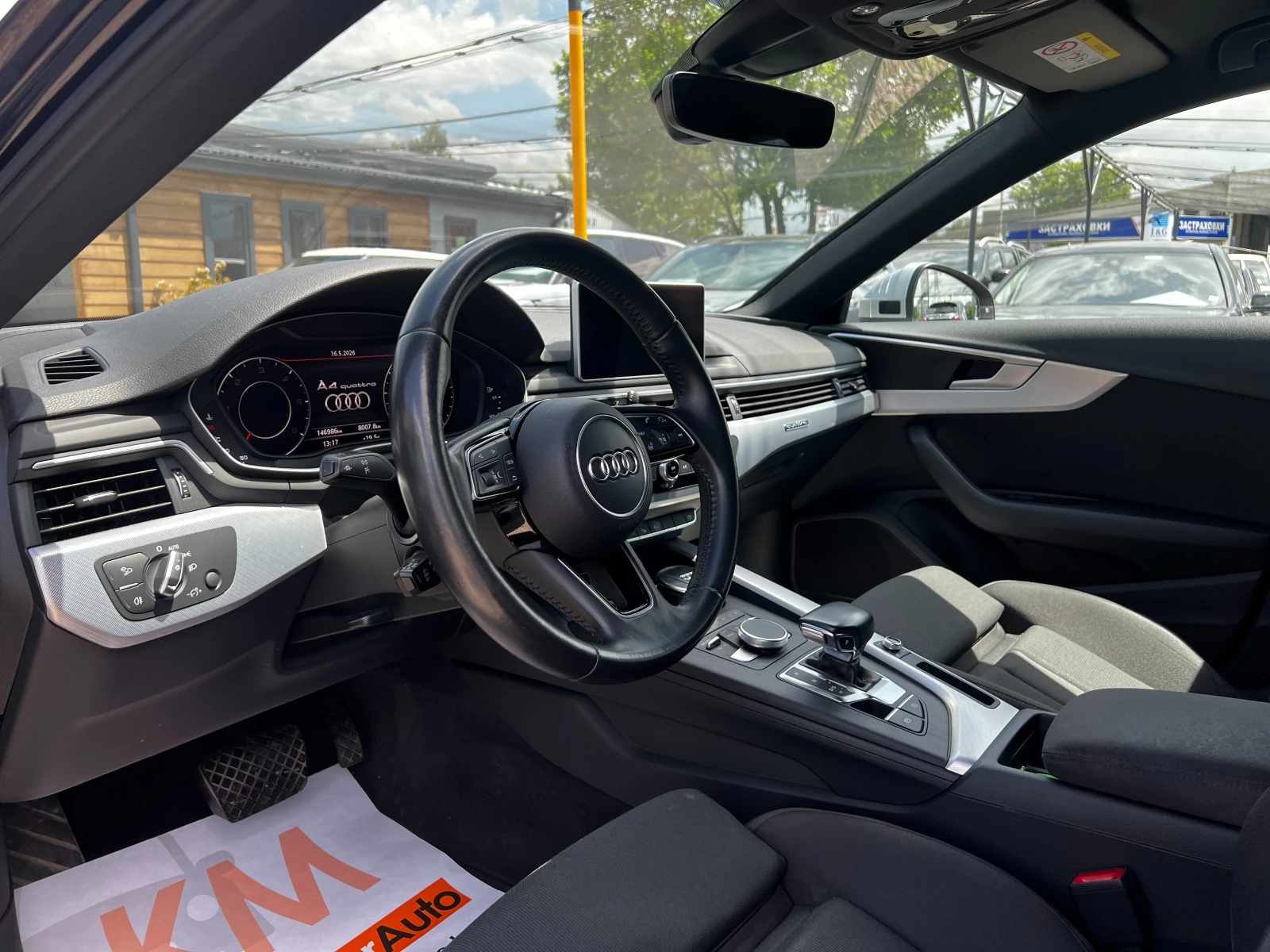 Audi A4 40TDI QUATTRO/S-LINE/AUT/NAVI/147х.км.от ПОРШЕ БГ, снимка 7 - Автомобили и джипове - 54595610