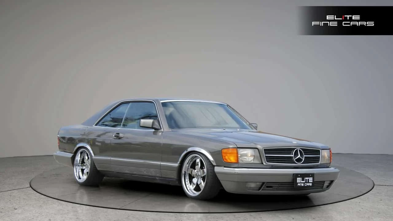Mercedes-Benz 500 * 500SEC * CARFAX * ЦЕНА ДО БГ, снимка 3 - Автомобили и джипове - 54642851