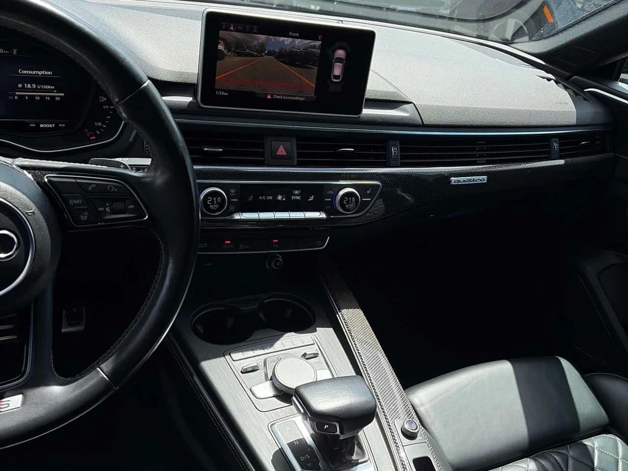 Audi S5 Technik/ПАНОРАМА/ДИСТРОНИК/360, снимка 9 - Автомобили и джипове - 54862165
