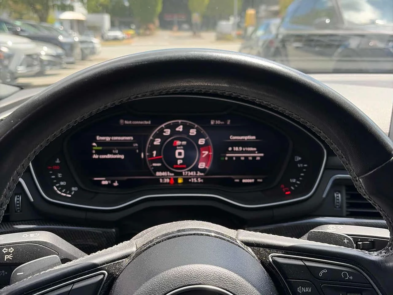 Audi S5 Technik/ПАНОРАМА/ДИСТРОНИК/360, снимка 8 - Автомобили и джипове - 54862165