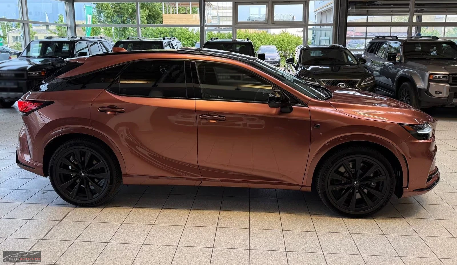 Lexus RX 500h НОВ!/F-SPORT/371HP/PERF./MARKLEV./PANO/360/440fpr - изображение 7