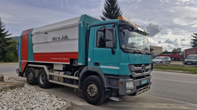 Mercedes-Benz Actros 26 44 EURO 5 EEV 6X4 Сметосъбирач, снимка 2 - Камиони - 47310652