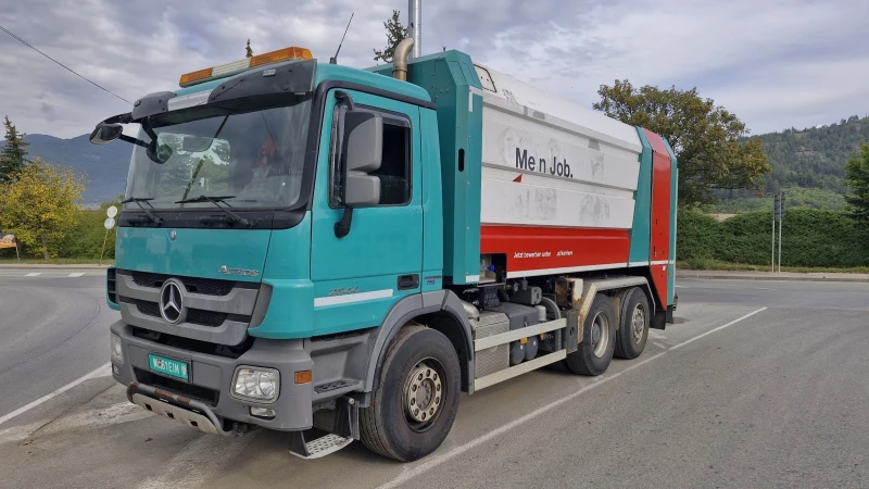 Mercedes-Benz Actros 26 44 EURO 5 EEV 6X4 Сметосъбирач, снимка 1 - Камиони - 47310652