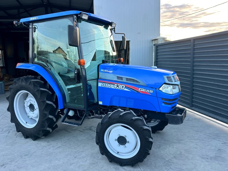 Трактор ISEKI ATK430 НЕРАЗЛИЧИМ ОТ НОВ, снимка 4 - Селскостопанска техника - 48056038