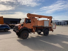 Автовишка Ruthmann 17м Unimog 4х4, снимка 3