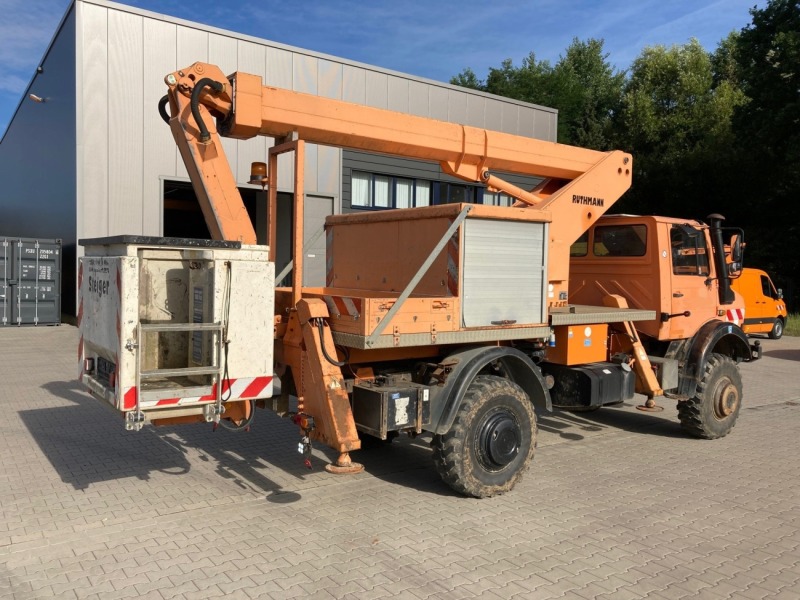 Автовишка Ruthmann 17м Unimog 4х4, снимка 2 - Индустриална техника - 46720410