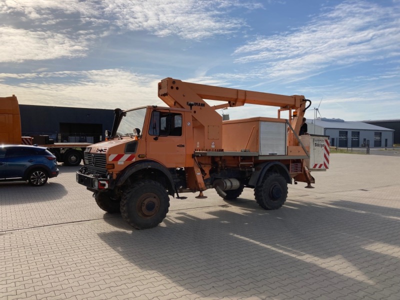 Автовишка Ruthmann 17м Unimog 4х4, снимка 3 - Индустриална техника - 46720410