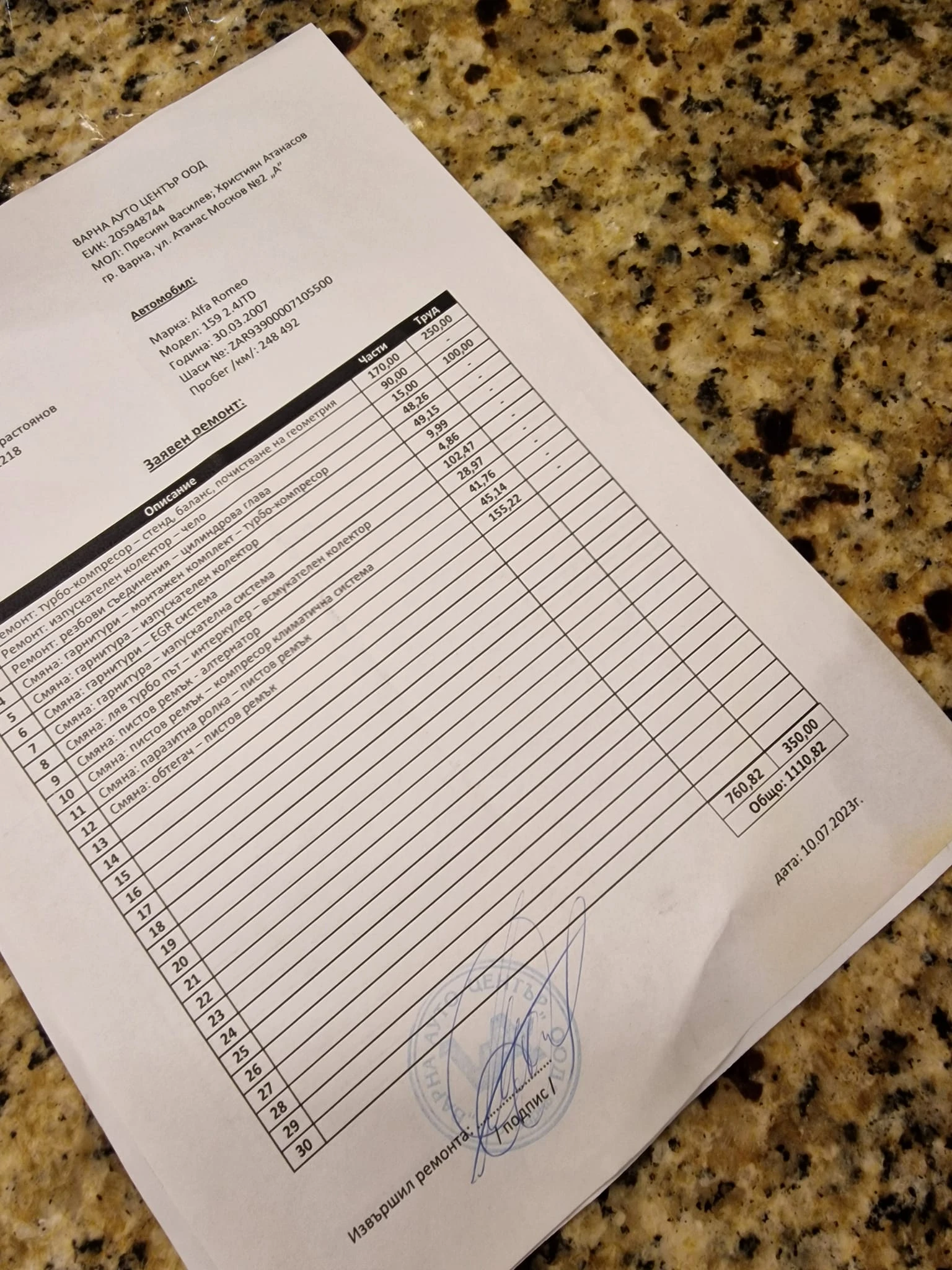 Alfa Romeo 156 sportwagon 2.4 JTD | Mobile.bg   8