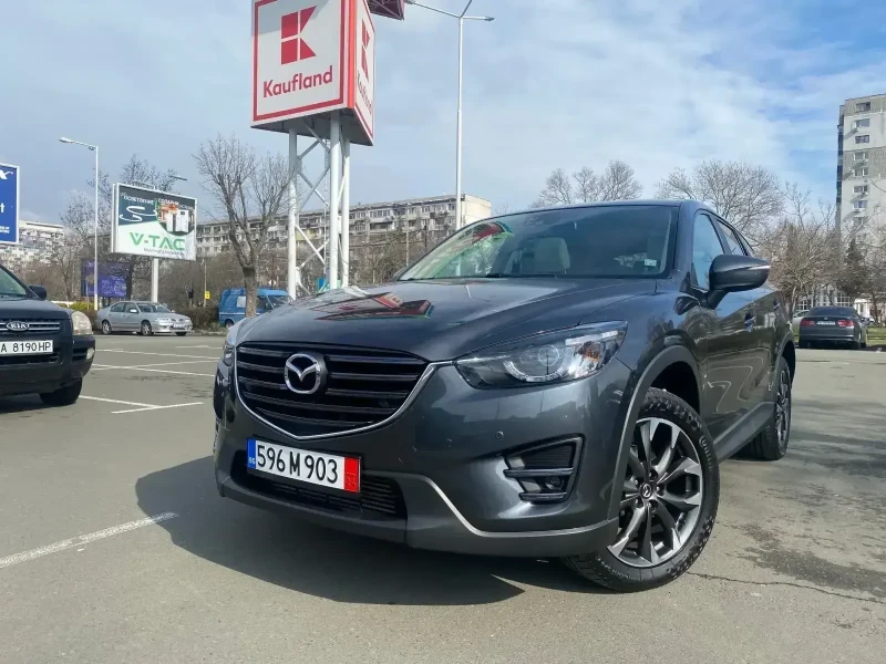 Mazda CX-5 2, 2 дизел Бартер!  Швейцария 8 бр гуми с джанти  , снимка 2 - Автомобили и джипове - 47311041