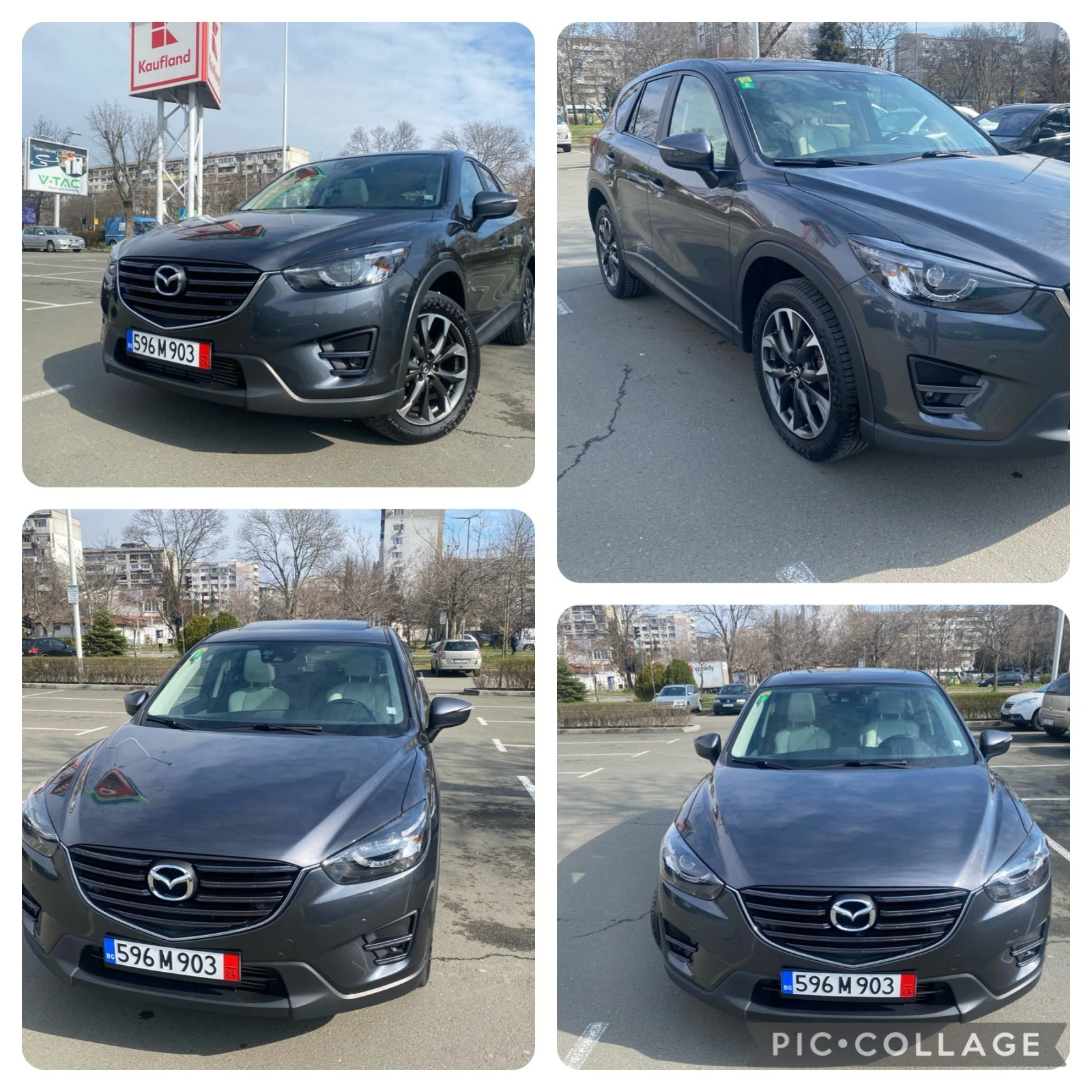 Mazda CX-5 2, 2 дизел Бартер!  Швейцария 8 бр гуми с джанти   - изображение 5