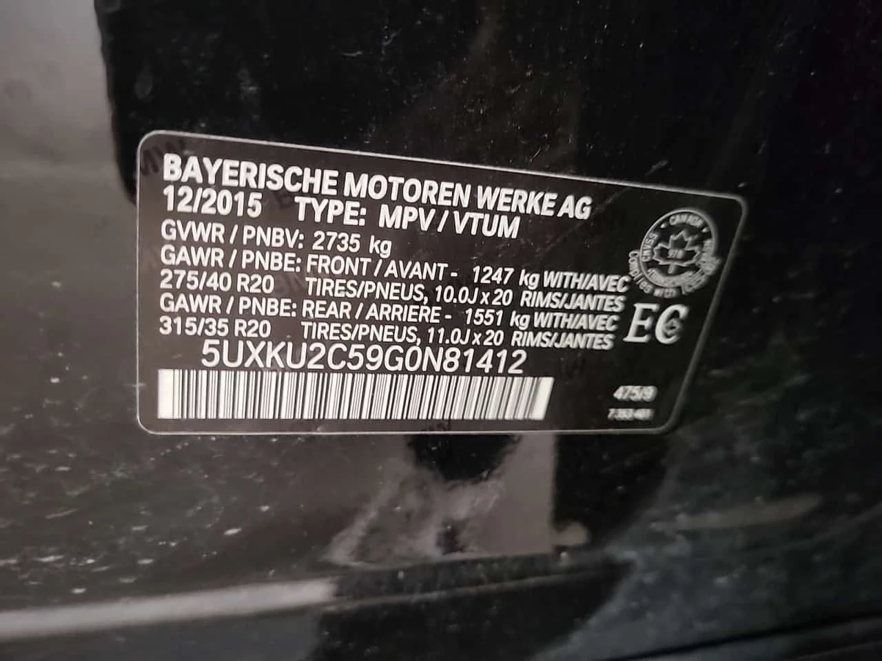 BMW X6 * XDRIVE35I * ПАНО * H/K * ПОДГРЕВИ * CARFAX, снимка 15 - Автомобили и джипове - 54569027