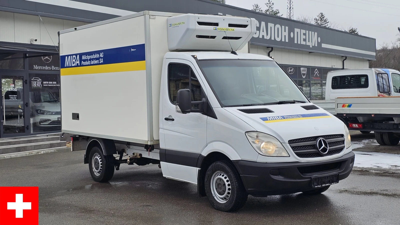 Mercedes-Benz Sprinter 313 2.2CDi Auto CH-KONVEKTA-МИНУСОВИ ГРАДУСИ-ЛИЗИН, снимка 1