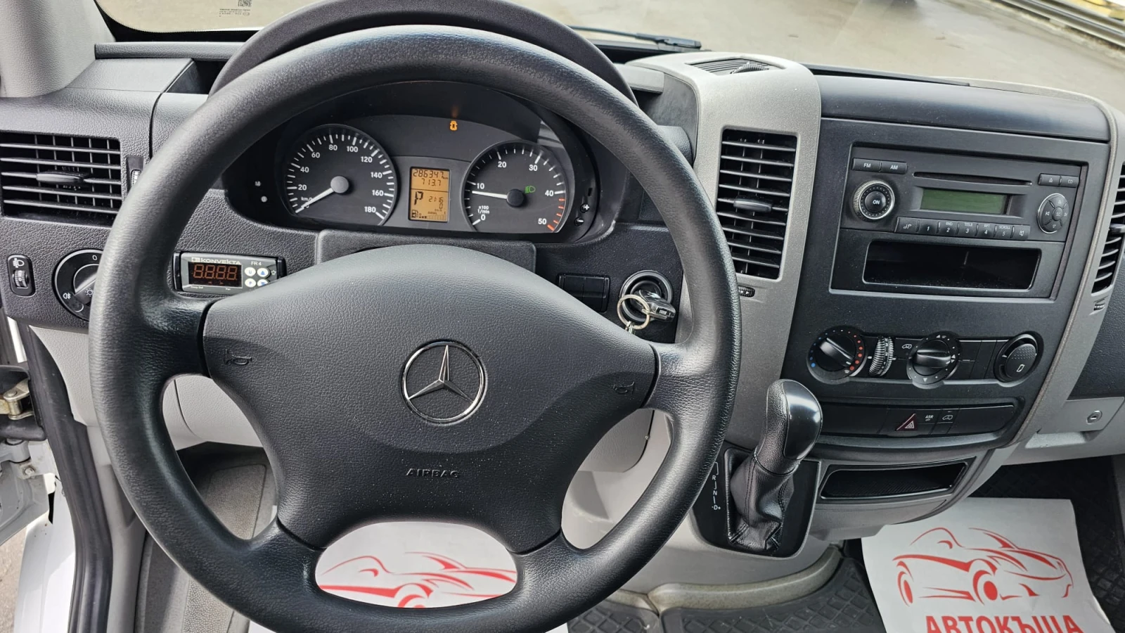 Mercedes-Benz Sprinter 313 2.2CDi Auto CH-KONVEKTA-МИНУСОВИ ГРАДУСИ-ЛИЗИН - изображение 9