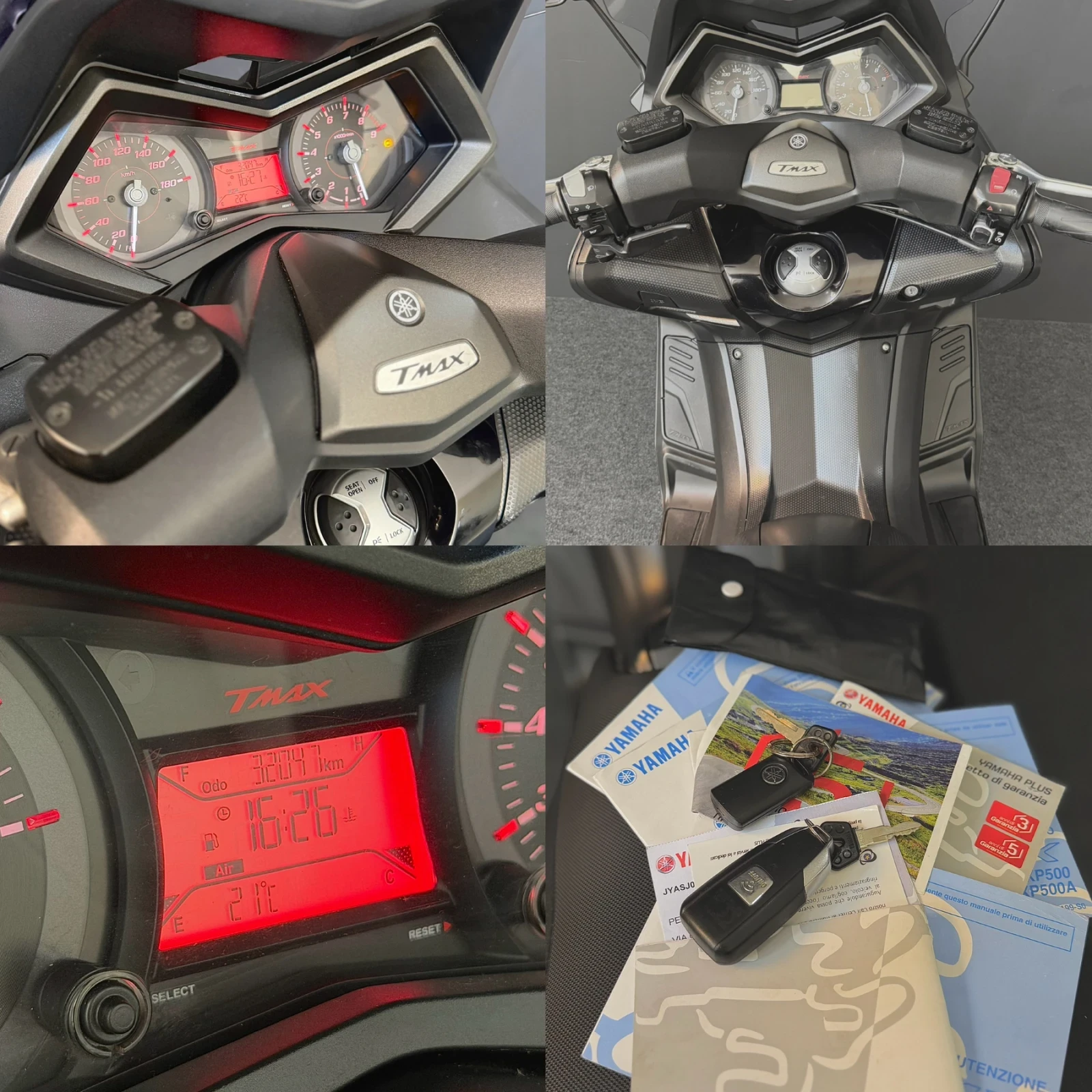 Yamaha T-max 530 ABS, Keyless, Led, снимка 16 - Мотоциклети и мототехника - 54672607