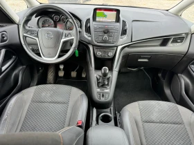 Opel Zafira 1.6i, МЕТАН, ВЪНШНИ ЗАБЕЛЕЖКИ, 7 МЕСТА, НАВИГАЦИЯ , снимка 12