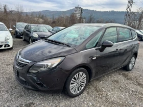 Opel Zafira 1.6i, МЕТАН, ВЪНШНИ ЗАБЕЛЕЖКИ, 7 МЕСТА, НАВИГАЦИЯ , снимка 1