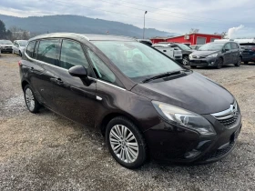 Opel Zafira 1.6i, МЕТАН, ВЪНШНИ ЗАБЕЛЕЖКИ, 7 МЕСТА, НАВИГАЦИЯ , снимка 5