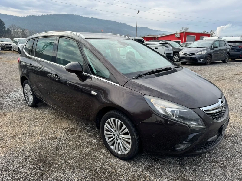 Opel Zafira 1.6i, МЕТАН, ВЪНШНИ ЗАБЕЛЕЖКИ, 7 МЕСТА, НАВИГАЦИЯ , снимка 5 - Автомобили и джипове - 48203166