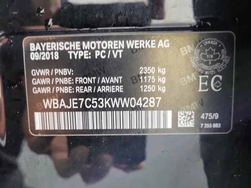 BMW 540 540I XDRIVE  CARFAX, снимка 15 - Автомобили и джипове - 52733898