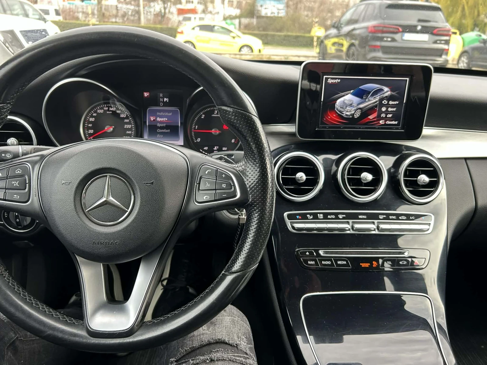 Mercedes-Benz C 220 170кс.ЛИЗИНГ ТОП АВТО-КАСКО, снимка 10 - Автомобили и джипове - 54551845