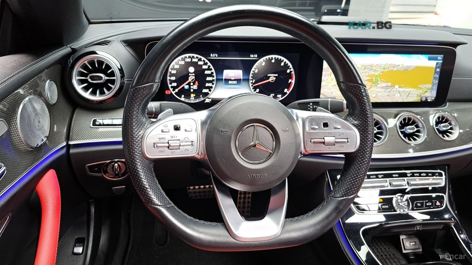 Mercedes-Benz E 450 4MATIC* ПОДГРЕВ* ОБДУХВАНЕ* ДИСТРОНИК* 360* HUD* , снимка 5 - Автомобили и джипове - 55009390