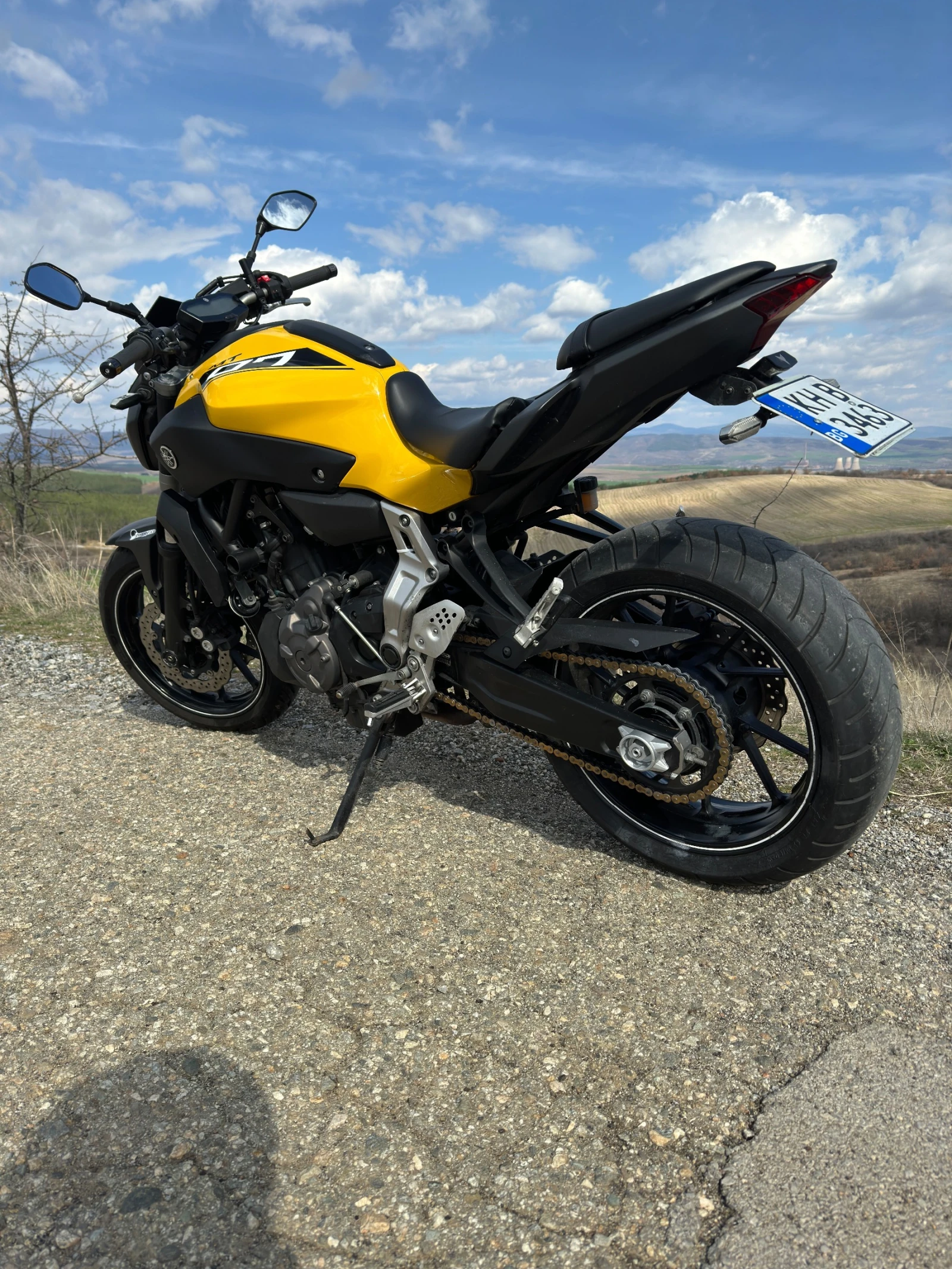 Yamaha Mt-07 A2 - изображение 6