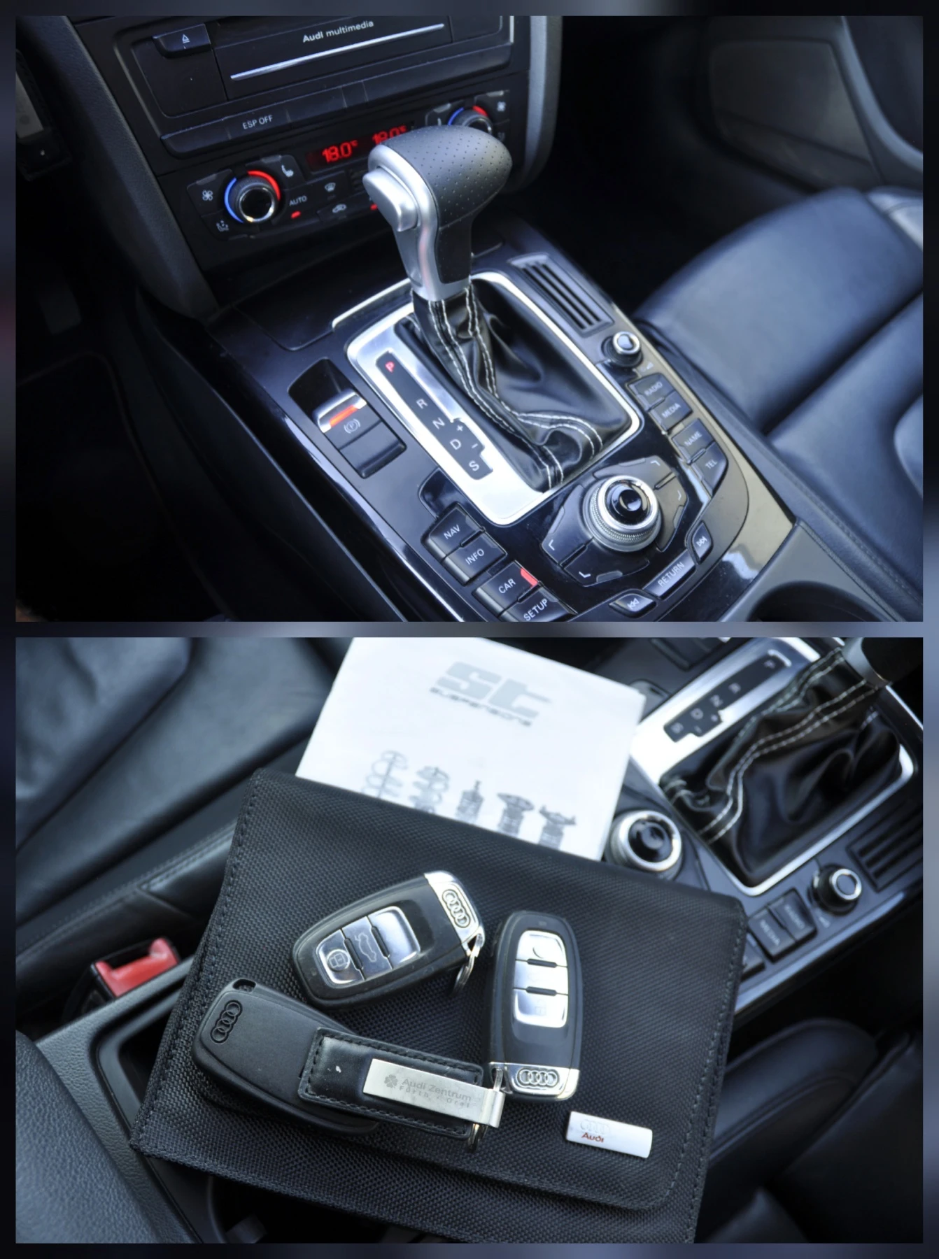 Audi A4 3.0TDI* 3xSLINE* PANORAMA* RS* SHADOW LINE* ST COI - изображение 8