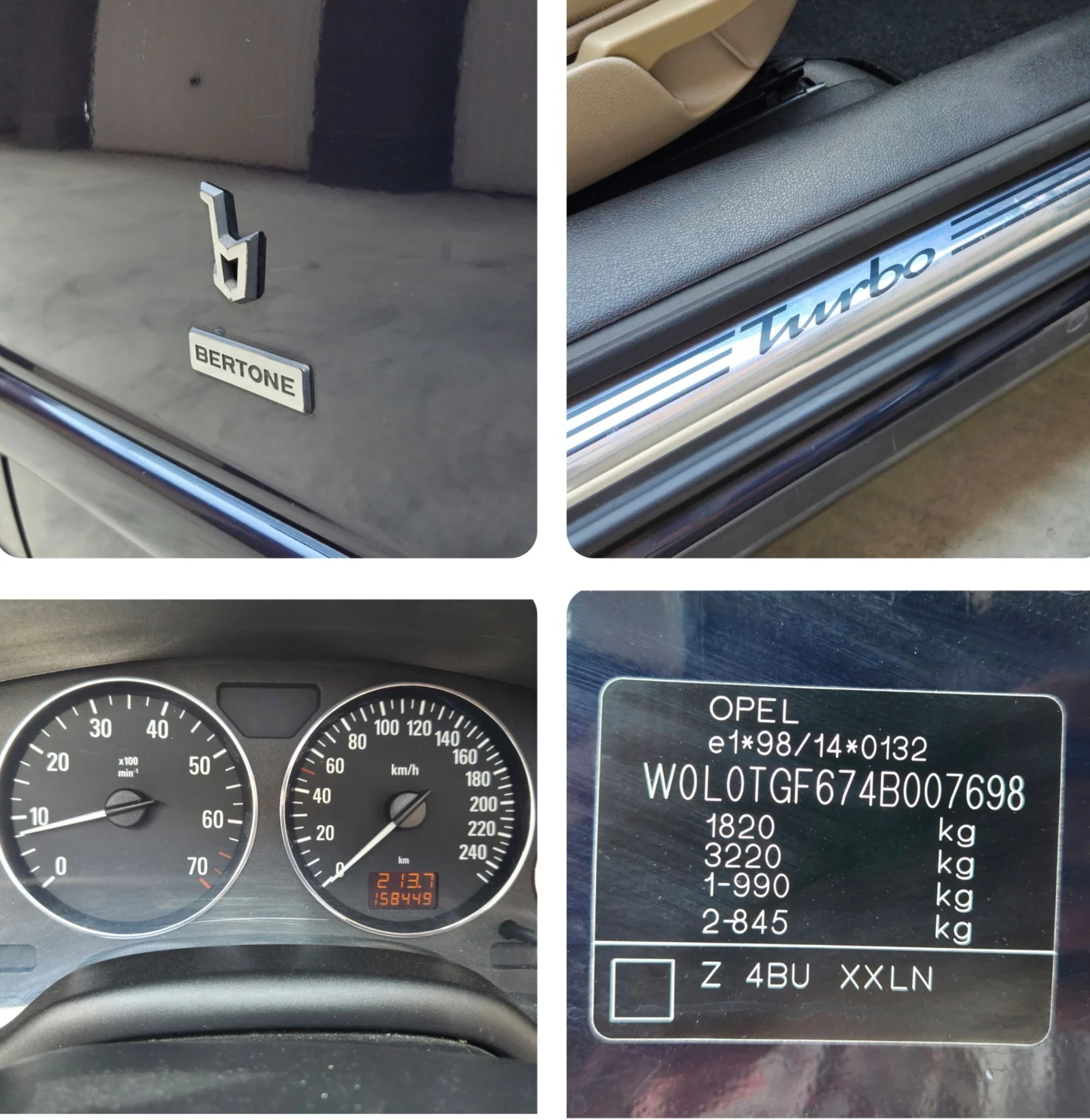 Opel Astra Bertone 2.0T | Mobile.bg   15