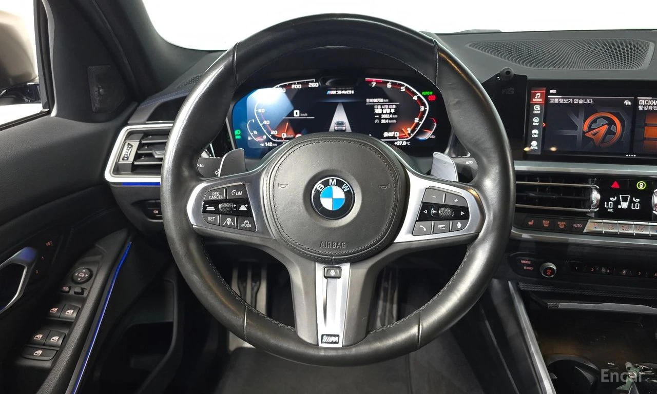BMW 340 HARMON* KARDON* ДИСТРОНИК* ХЕДЪП* 360КАМЕРА* , снимка 7 - Автомобили и джипове - 55556875