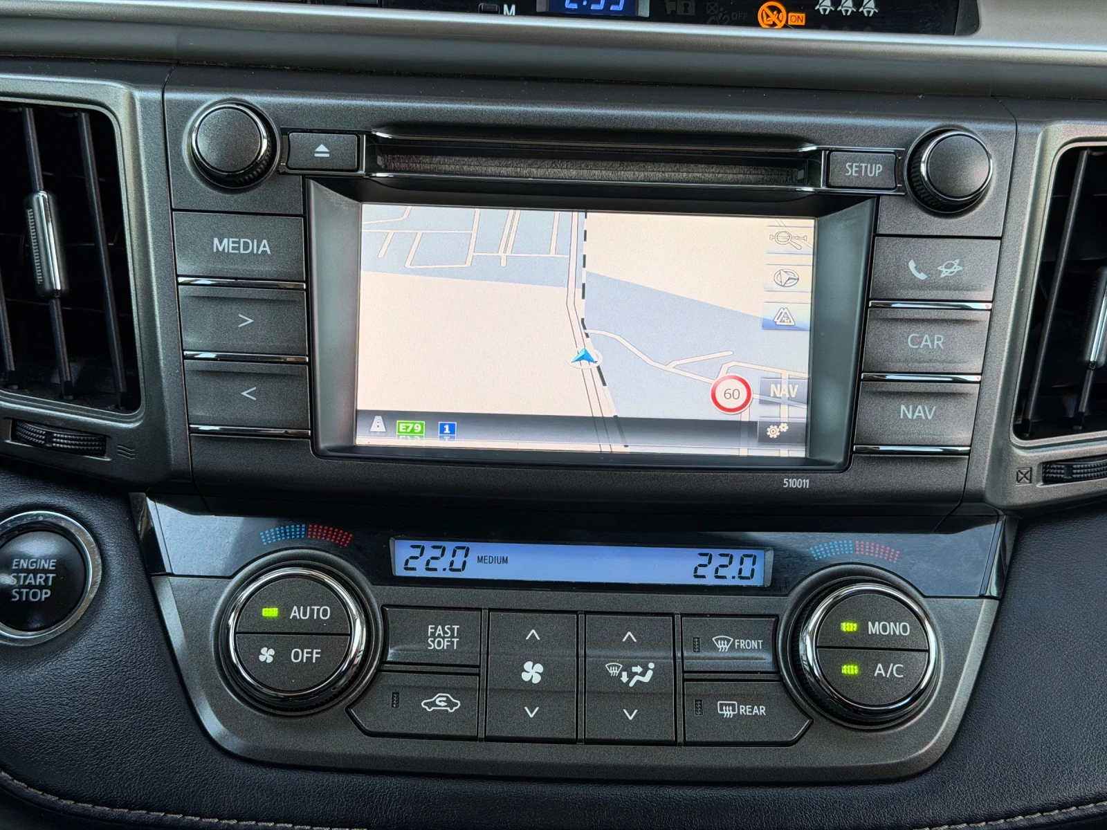 Toyota Rav4 2.2D4D 4X4, EXCLUSIVE, AVTOMAT, NAVI, KAMERA, 150k, снимка 12 - Автомобили и джипове - 56004690